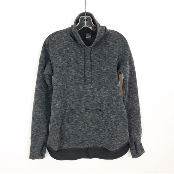 CHAMPION Heather Gray Turtleneck Activewear Top-S - Picture 1 of 8